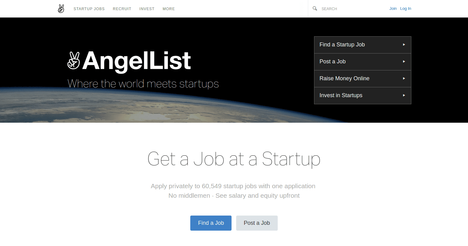 Angellist Startup tools