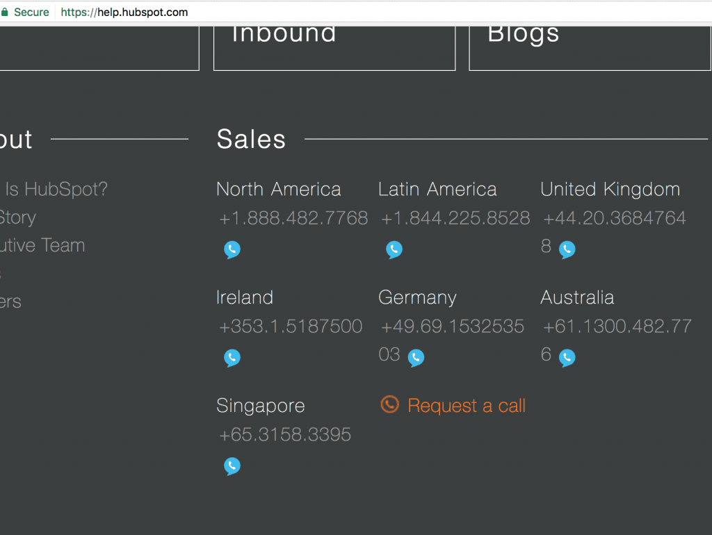 Make sales calls from Chrome browser