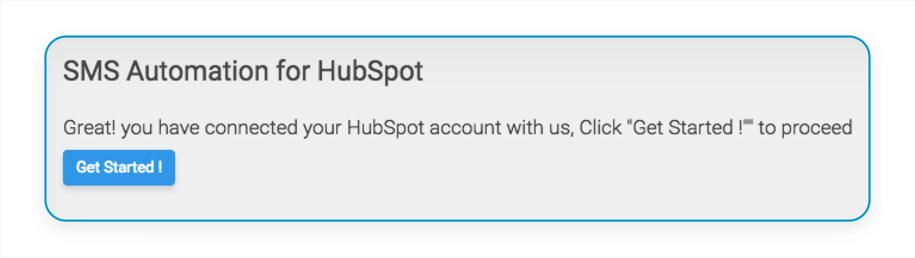 connected your Hubspot account with JustCall