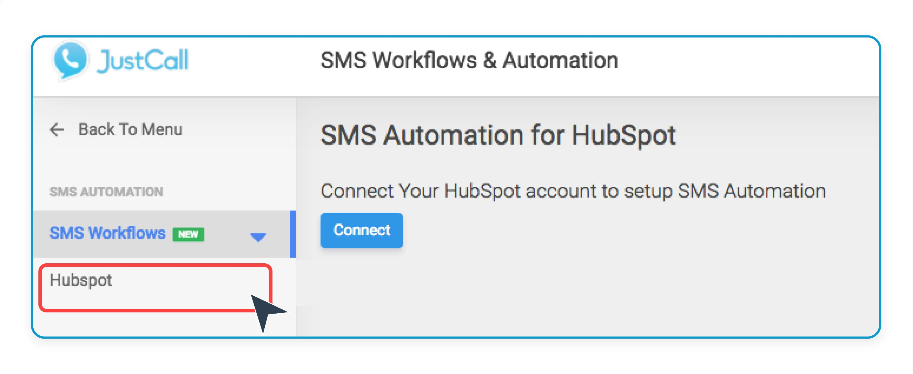 Automated SMS Campaigns with Hub Spot-JustCall Integration