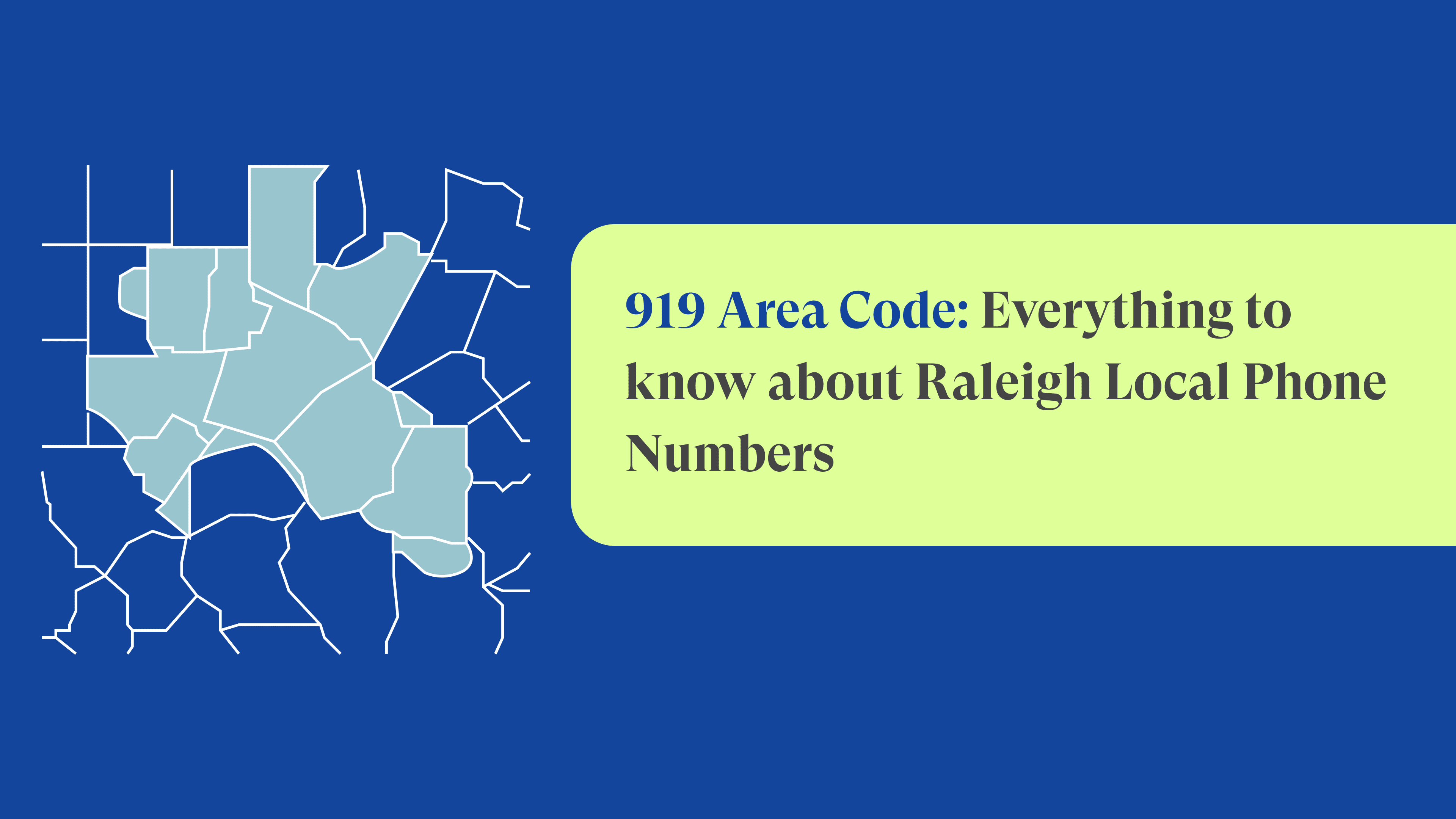 919 Area Code: All You Need to Know About Raleigh Local Phone Numbers