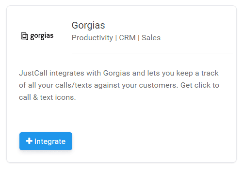 JustCall-Gorgias-Phone-Integration
