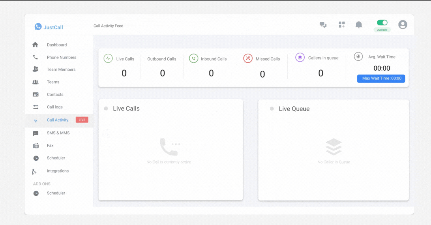 Live Call Monitoring and Analytics Dashboard