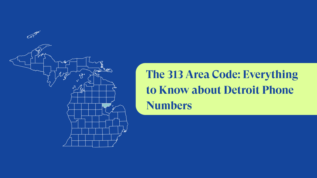 Area Code 313: Detroit, Michigan Local Phone Numbers