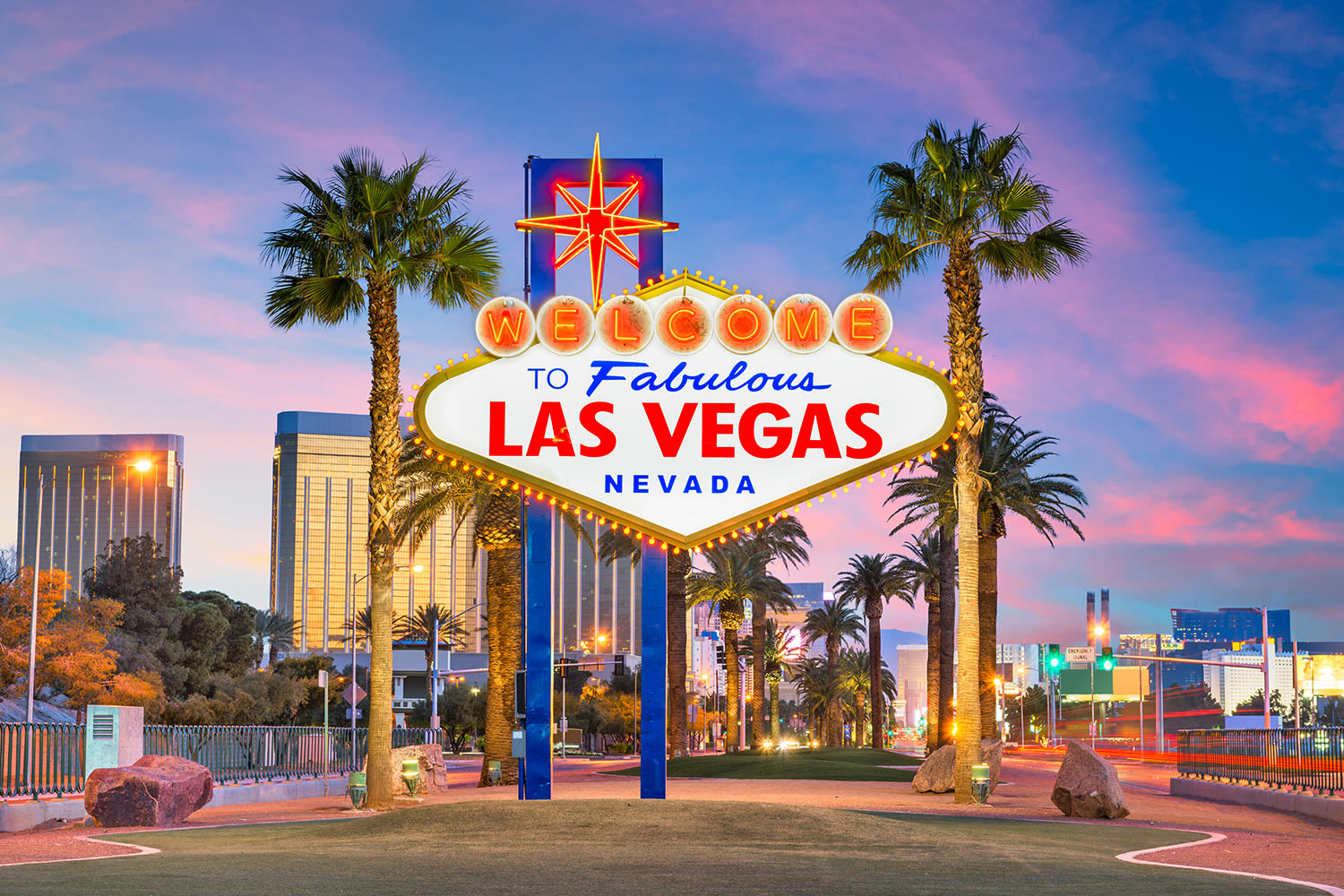Billboard reading 'to fabulous Las Vegas, Nevada' signifying area code 702