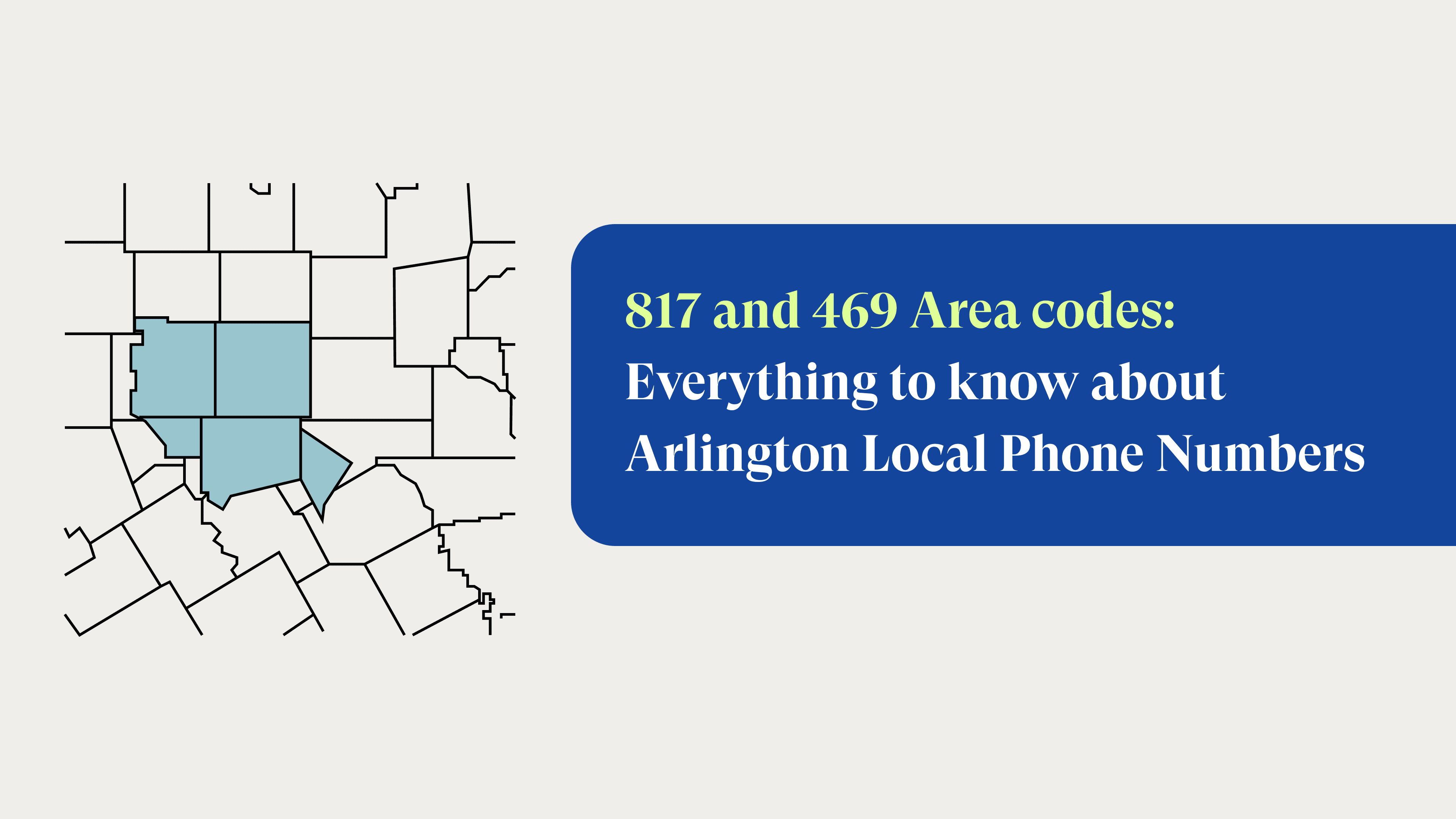 817 and 469 Area codes: Everything to know about Arlington Local Phone Numbers