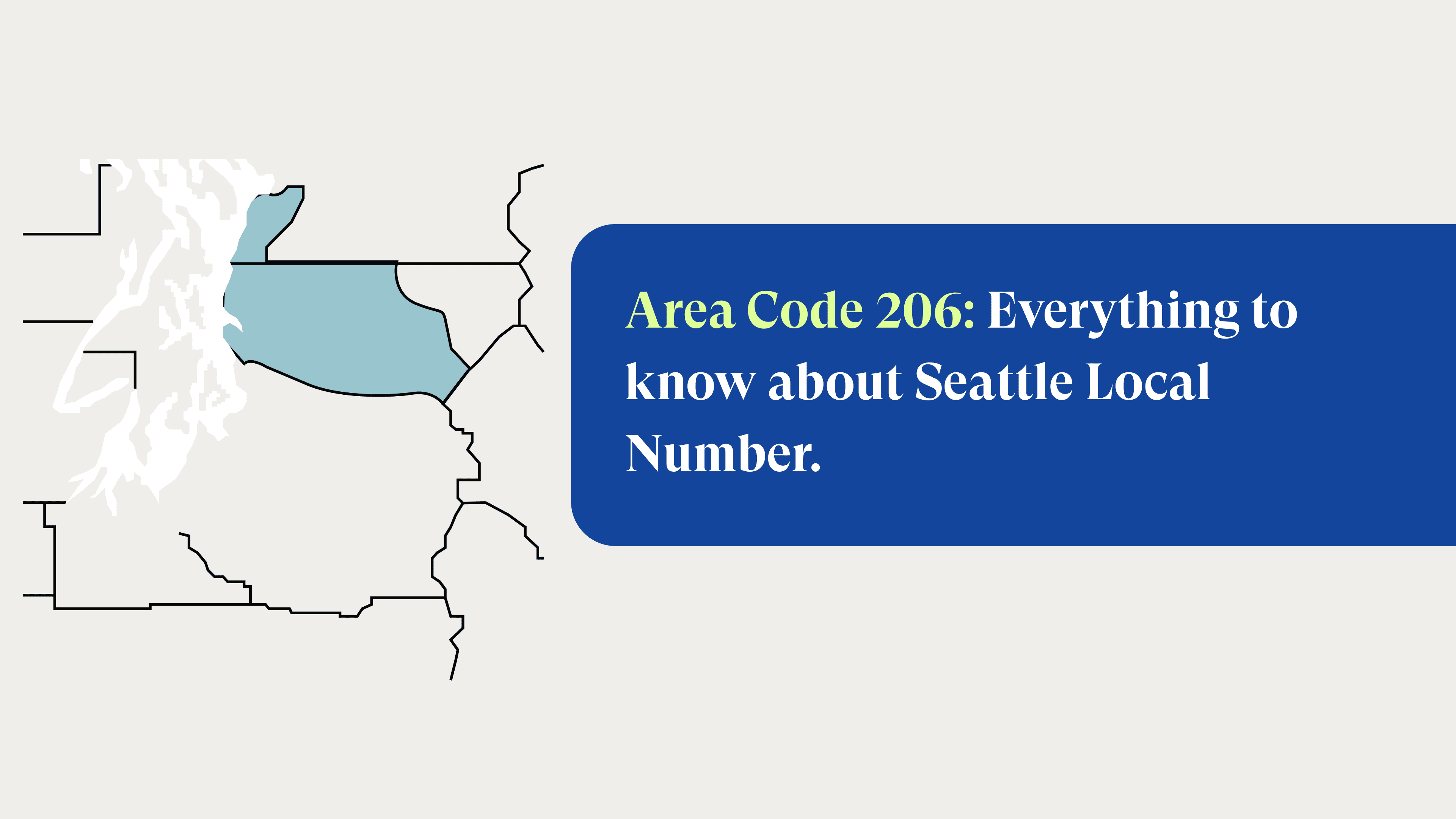 206 Area Code: Seattle Local Phone Numbers