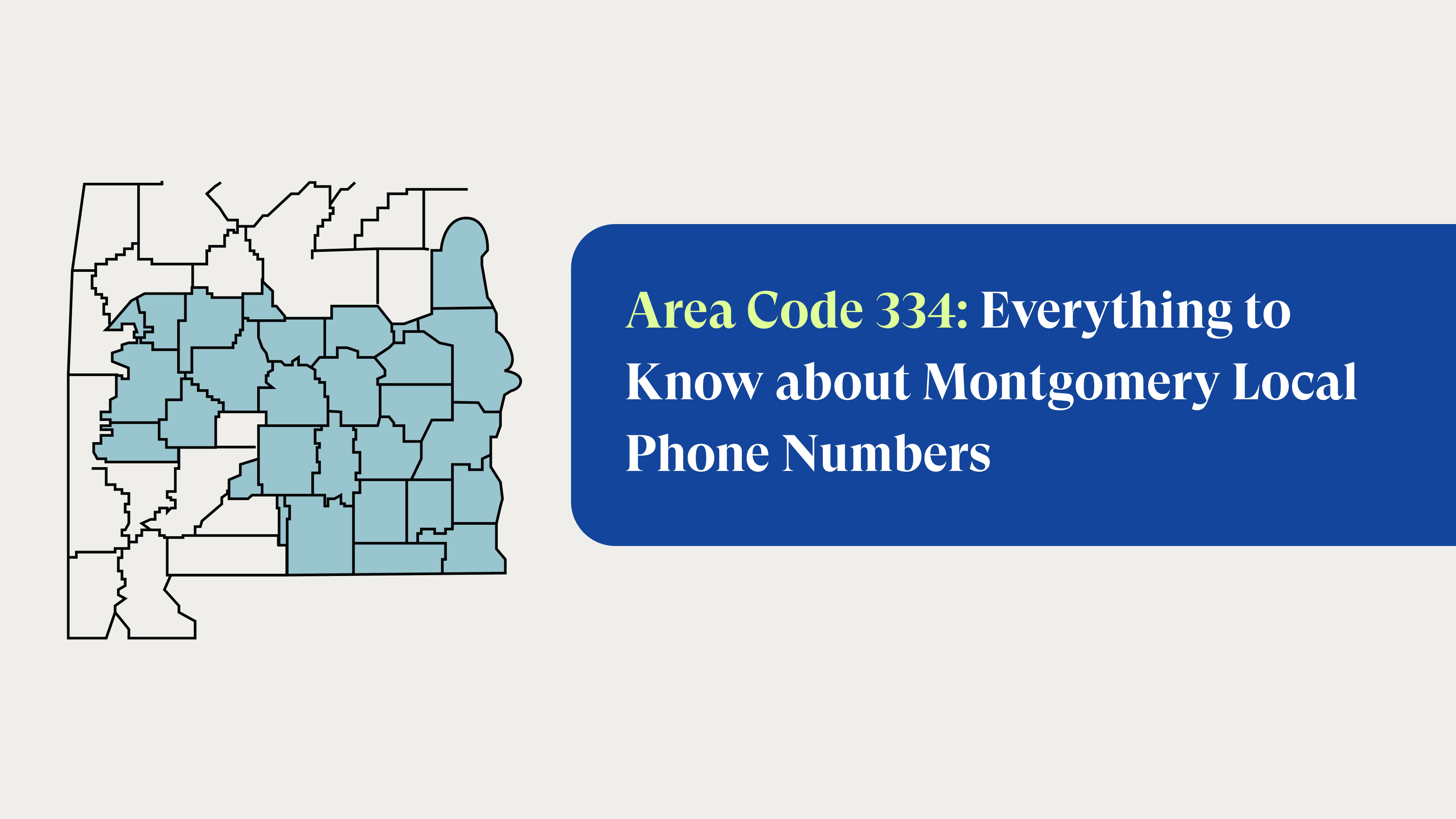 Area Code 334: Everything to Know about Montgomery Local Phone Numbers