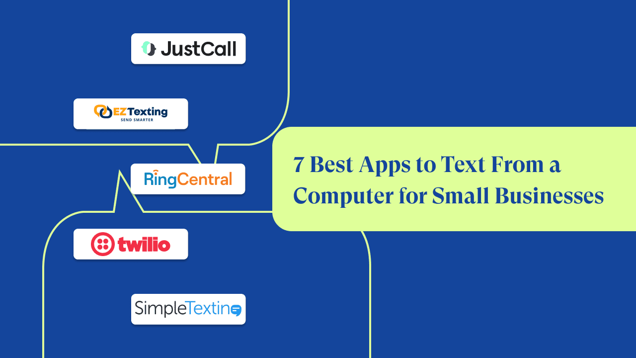 7 Best Apps to Text From a Computer for Small Businesses