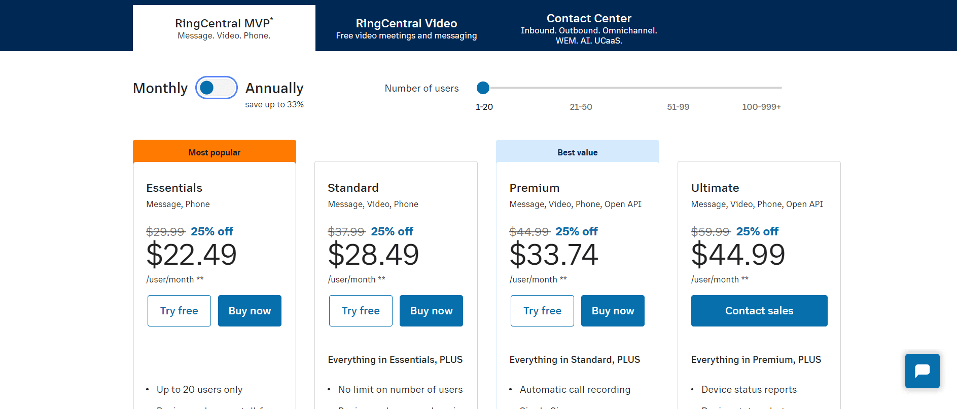 RingCentral-Monthly-Plan