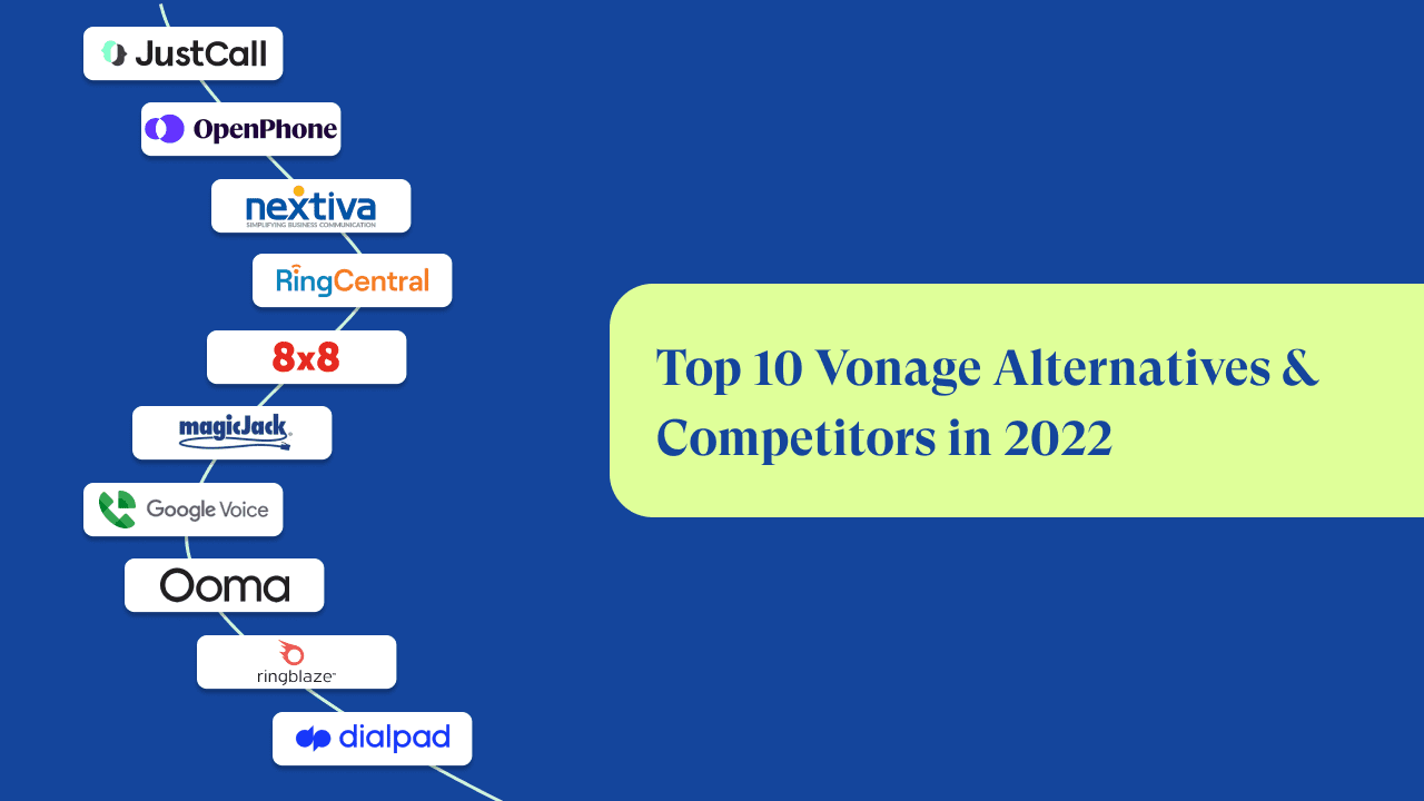 Top 10 Vonage Alternatives & Competitors