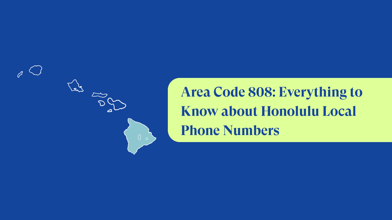 Area Code 808: Honolulu, Hawaii Local Phone Numbers