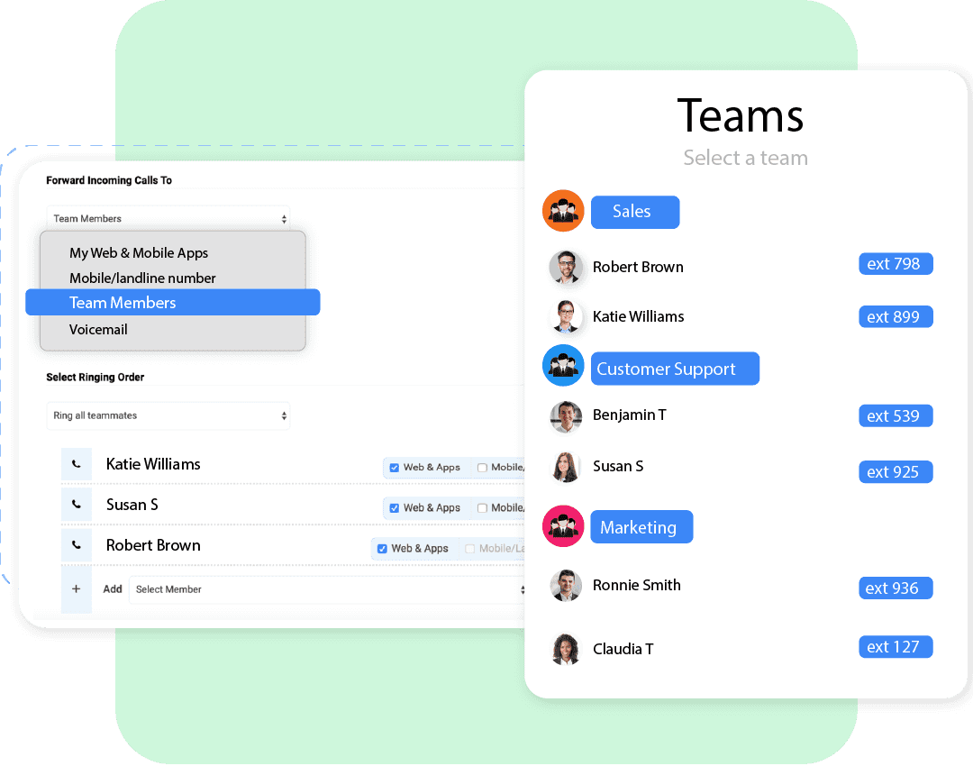 JustCall-team-work-management