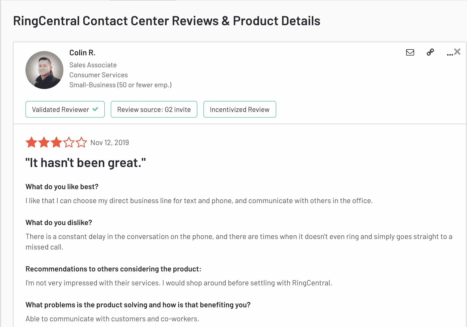 RingCentral Reviews and Customer Ratings