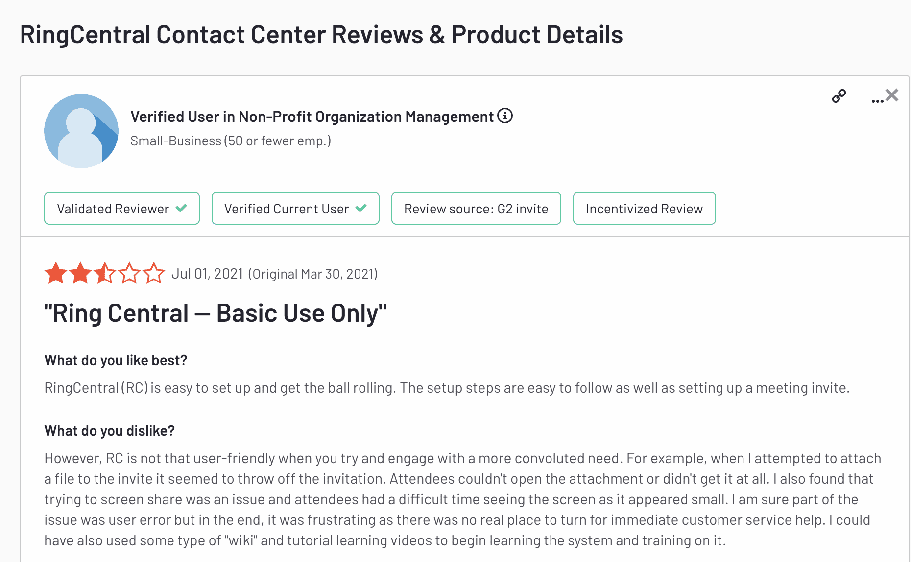 RingCentral Reviews and Customer Ratings