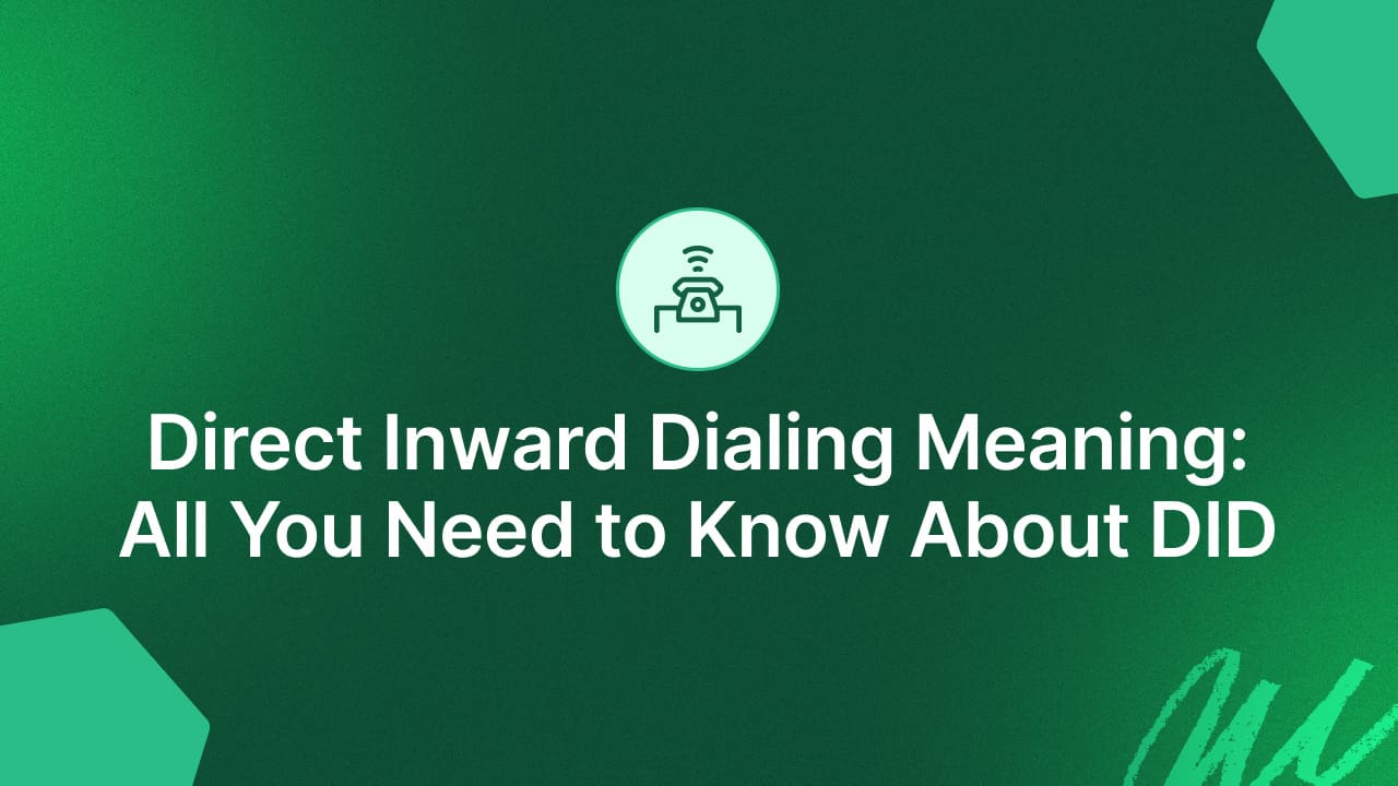 What Is Direct Inward Dialing (DID) & How Does It Work?