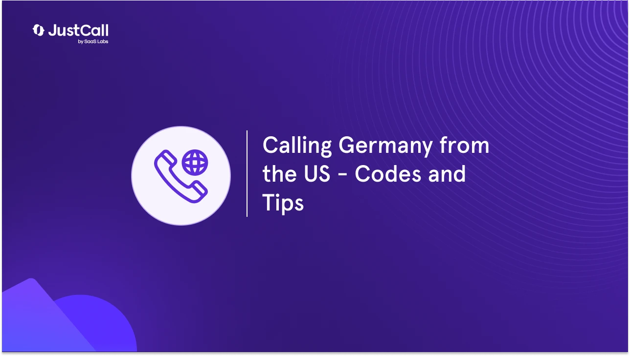 How to Call Germany From the USA: Detailed Guide