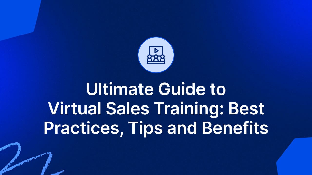 How to Make Virtual Sales Training A Sucess for Your Enterprise