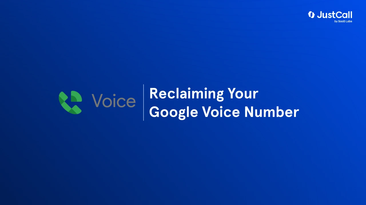 How to Recover Google Voice Number? (Is it possible?)