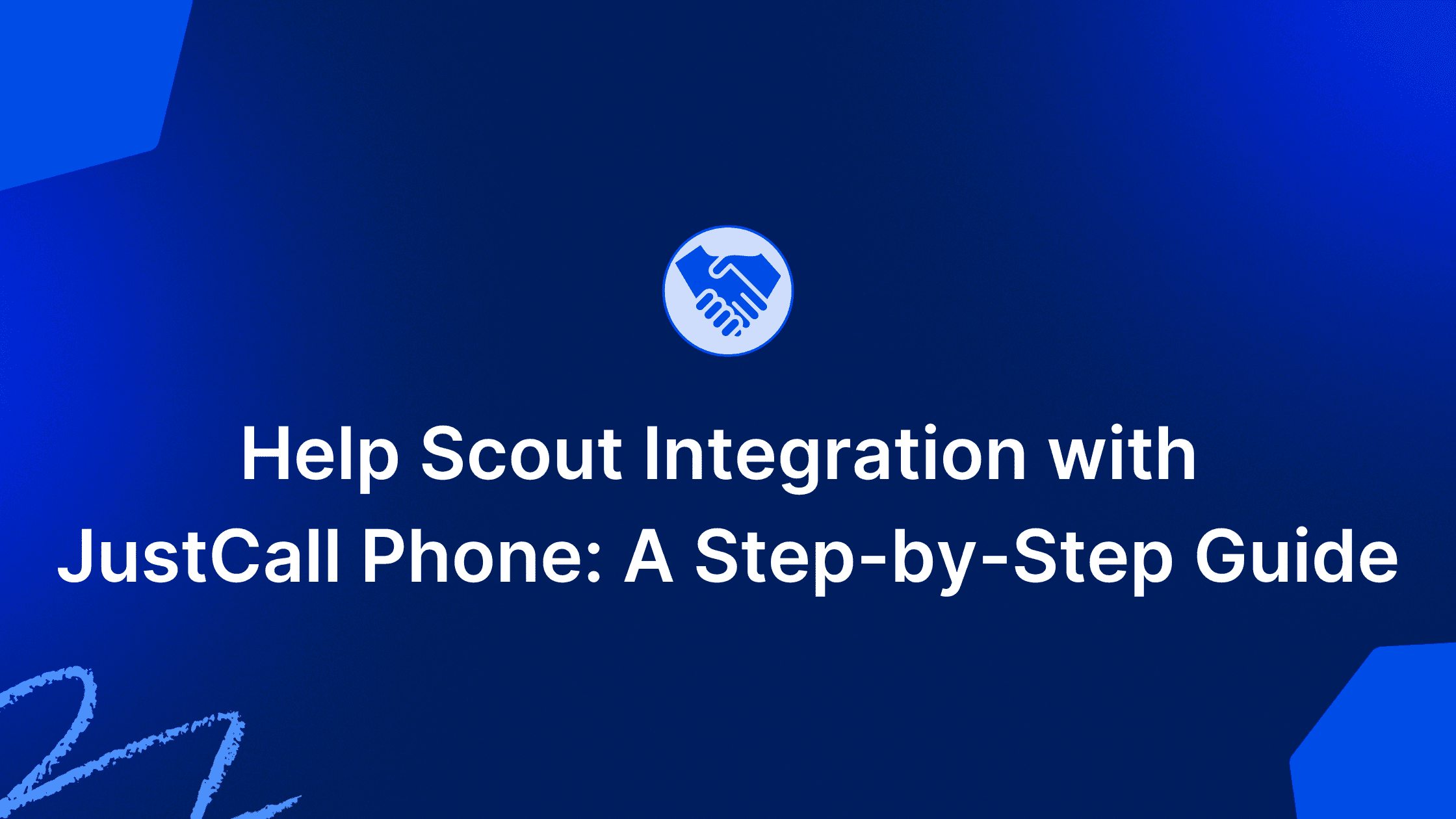 Help Scout JustCall Phone Integrations