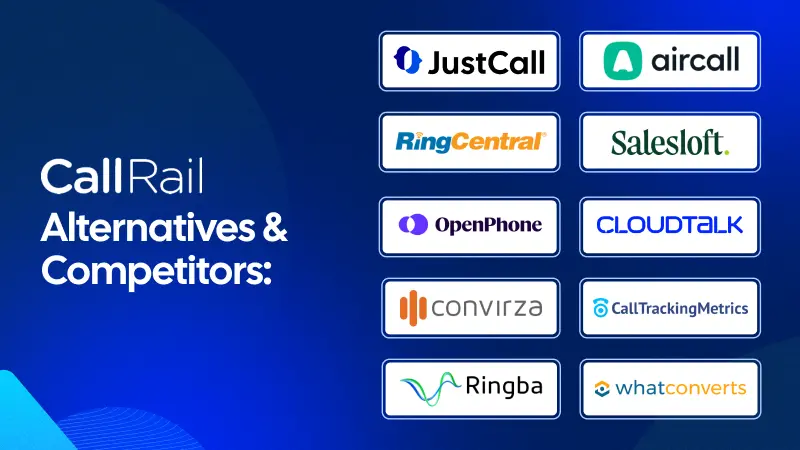 Top 10 CallRail Alternatives & Competitors