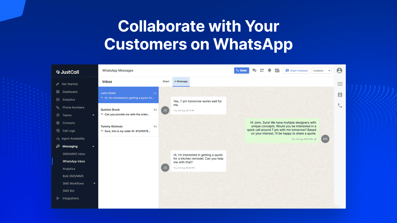 Partner up with your Customers: Meet them on WhatsApp