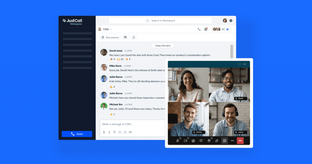 Chat & Video Calls with Context