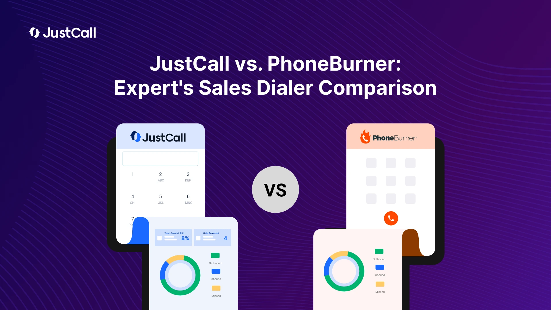JustCall Vs. PhoneBurner: Which Auto Dialer Is Better for Your Business? [Expert Review]