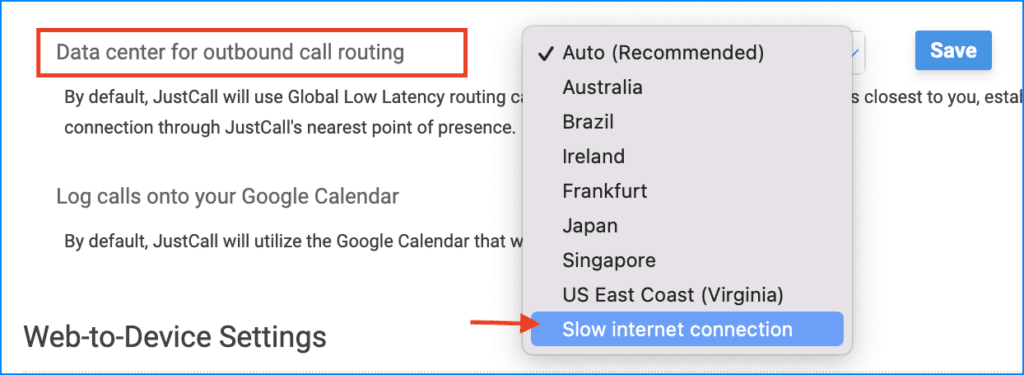 Slow internet connection 