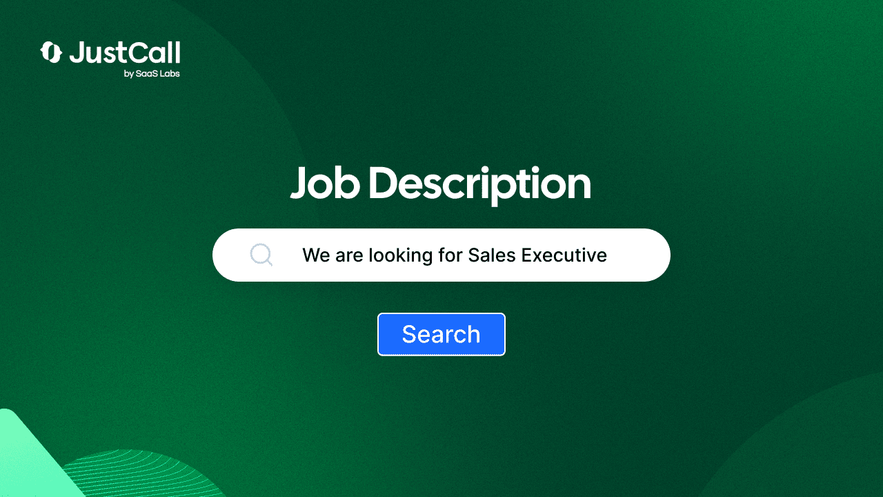 Sales Executive Job Description Template [2024]