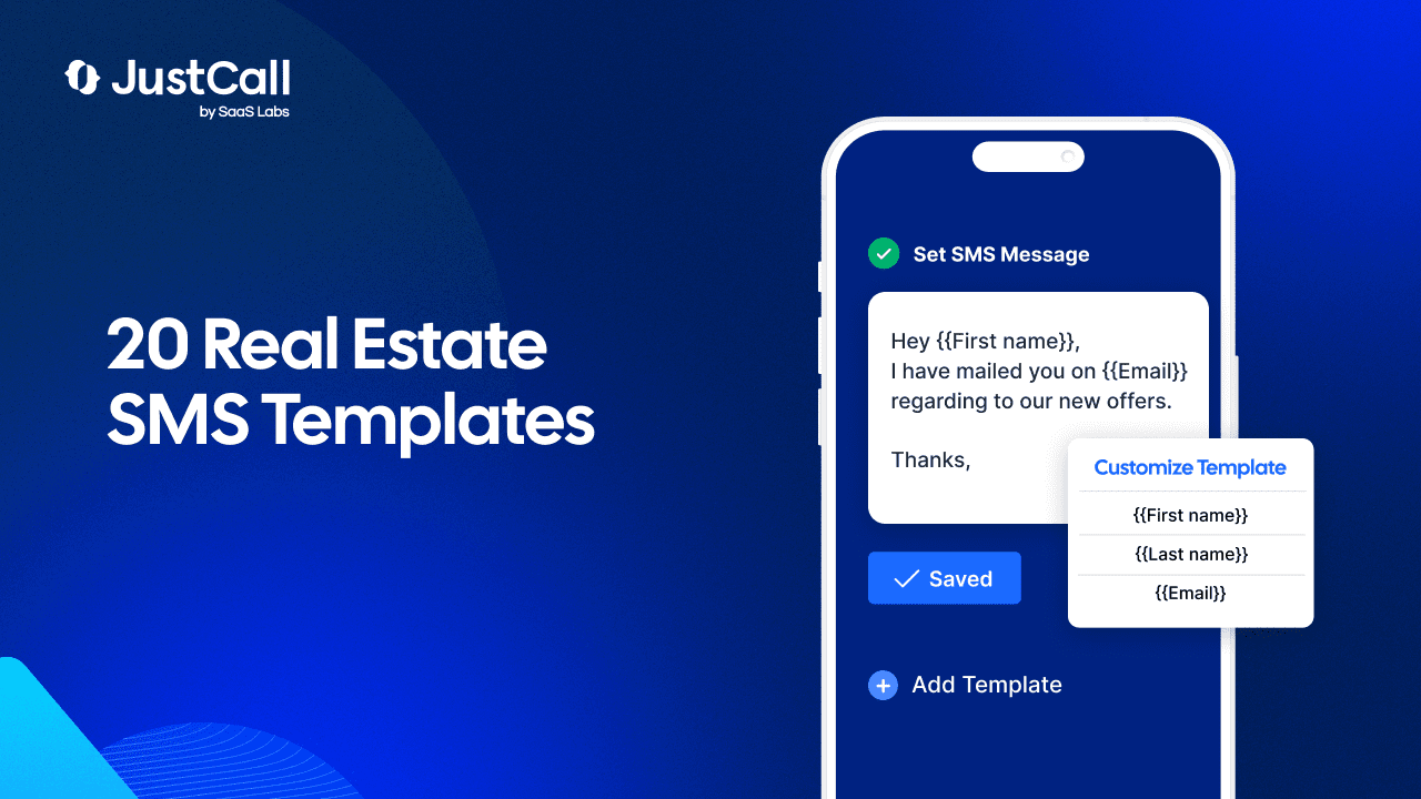 20 Real Estate SMS Templates That Work