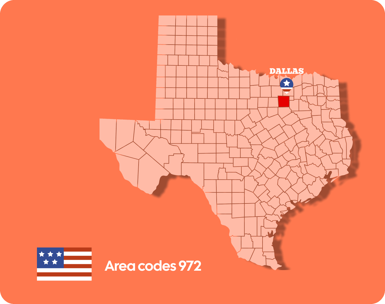 972 Area Code Phone Number: Build a Local Business Presence in Dallas, Texas