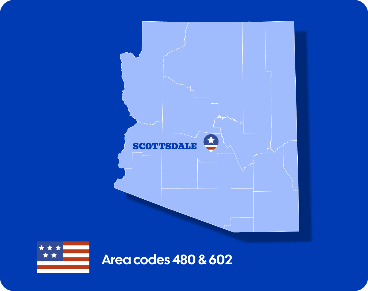 Scottsdale, Arizona Local Phone Numbers: 480 & 602 Area code